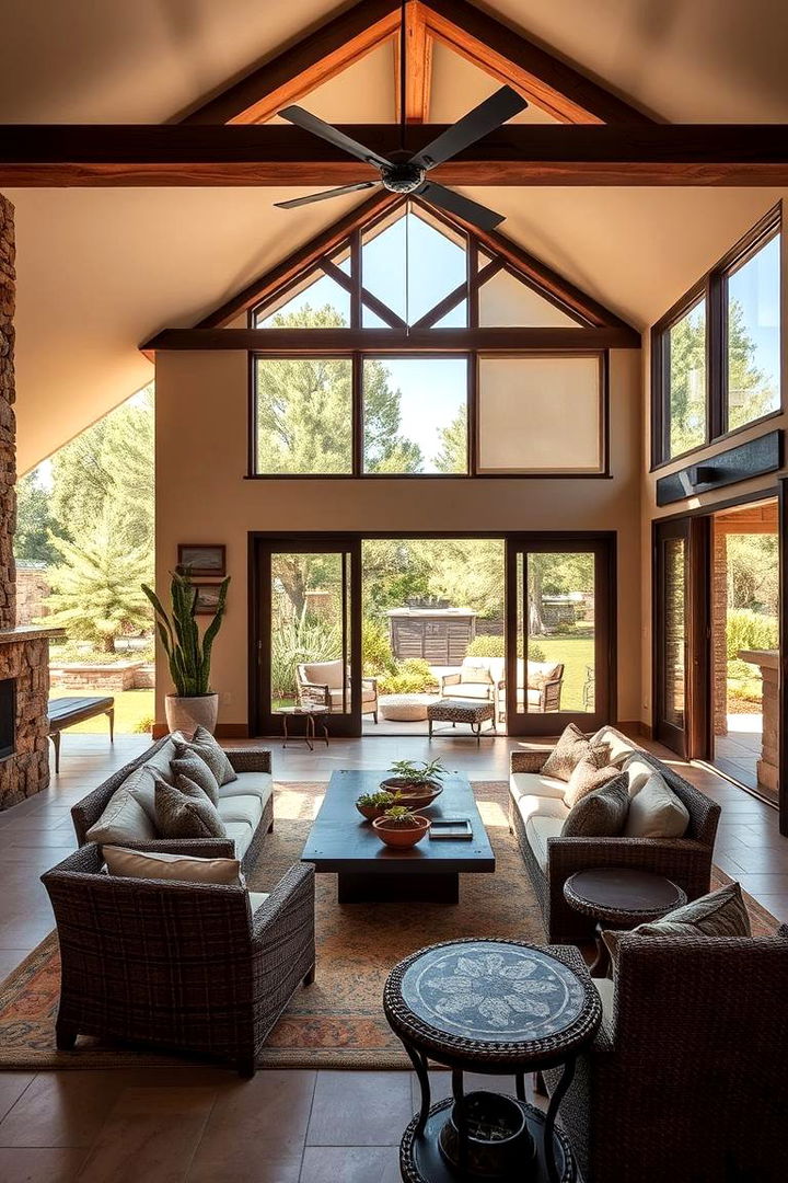 Indoor Outdoor Redefinition - 22 Tuscan Living Room Ideas