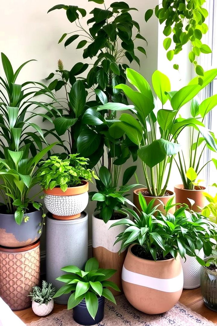 Indoor Plants Retreat - 22 Boho Teen Bedroom Ideas