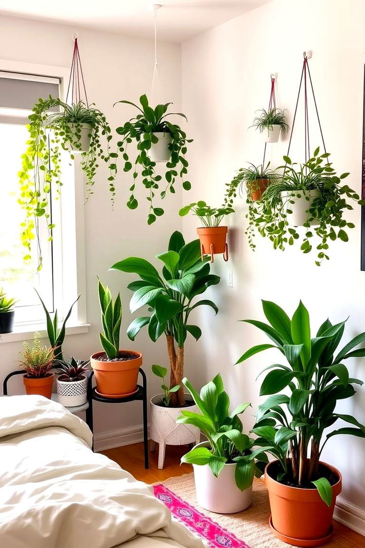 Indoor Plants and Greenery - 22 Teen Girl Bedroom Ideas