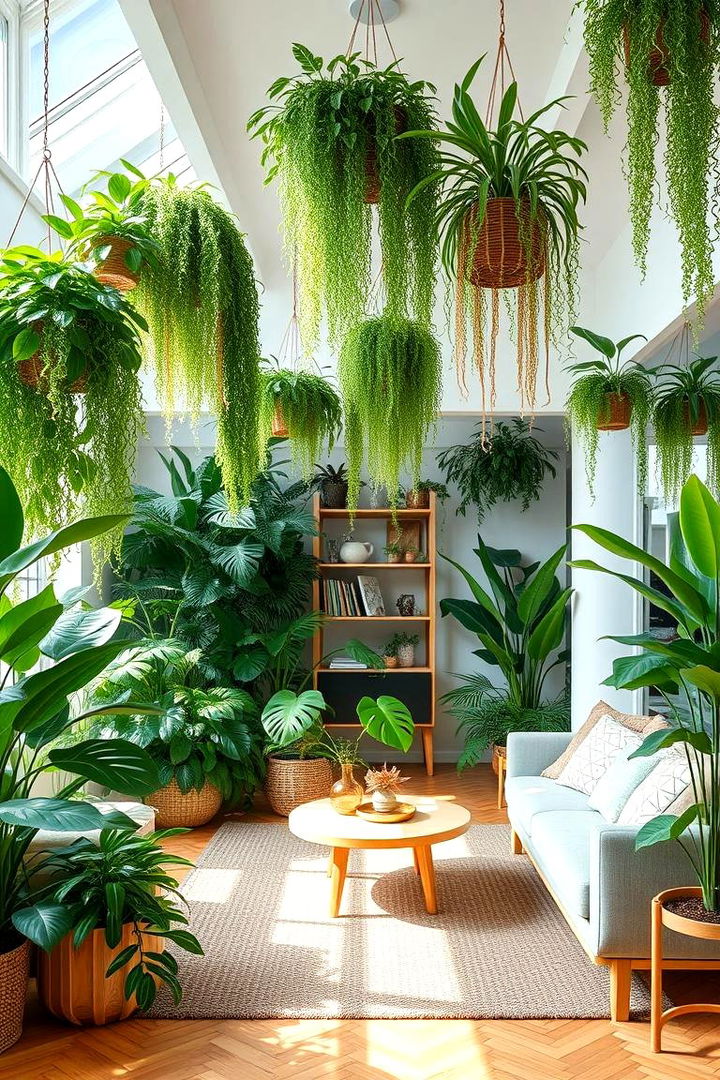 Indoor Plants and Natural Elements - 22 Gypsy Bohemian Living Room Ideas