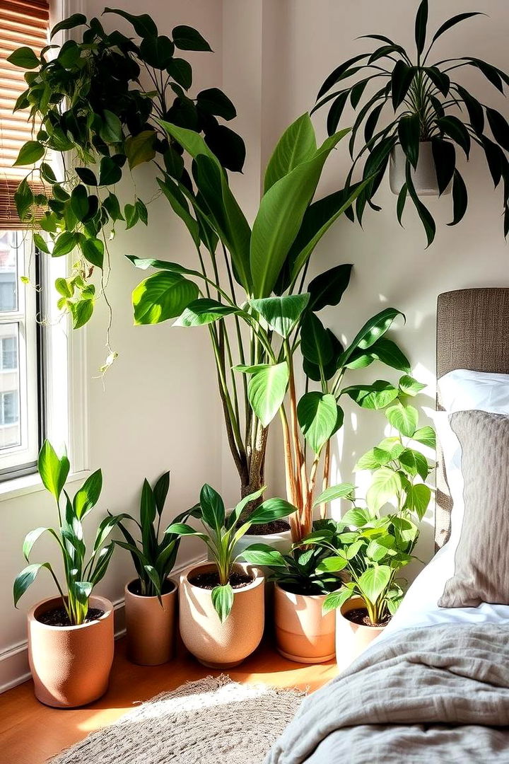 Indoor Plants for Serenity - 22 Cozy Bedroom Ideas