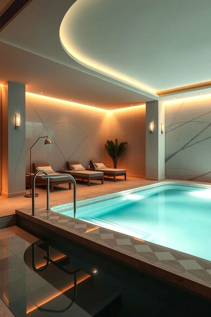 Indoor Plunge Pool Retreat - 22 Plunge Pool Ideas