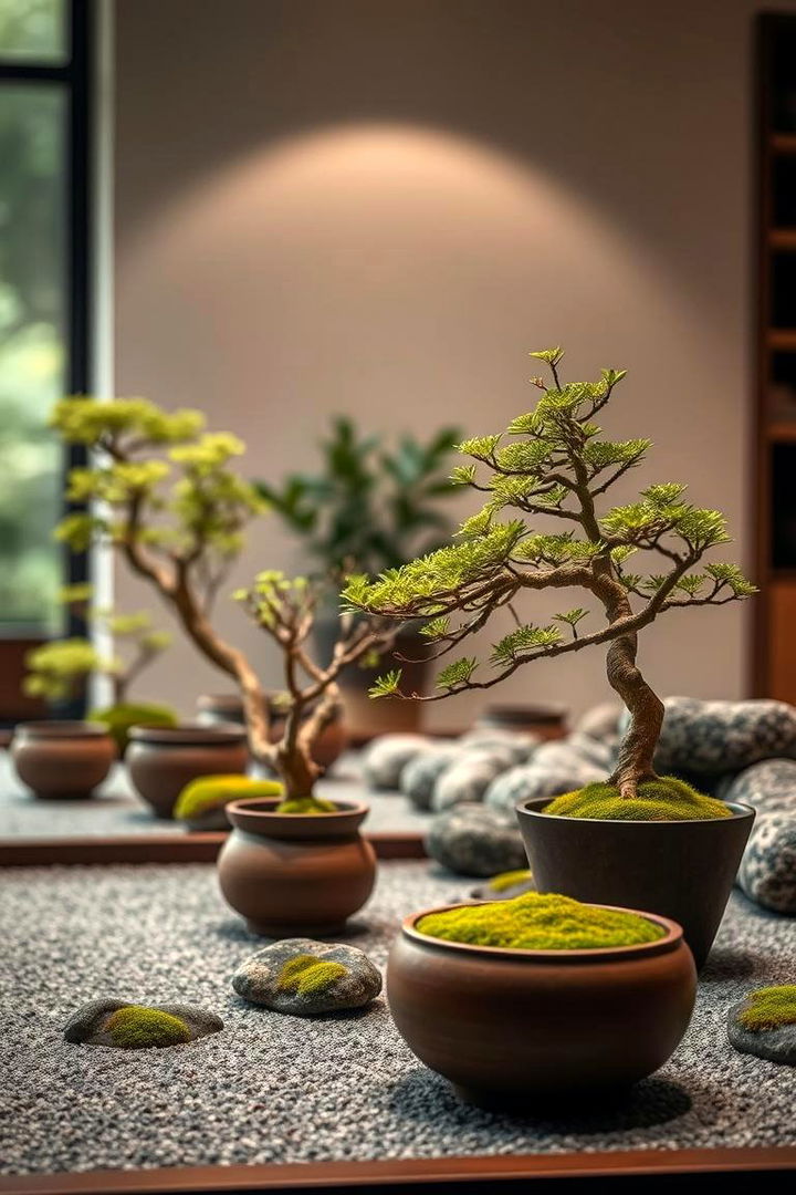 Indoor Zen Garden - 22 Potted Plant Arrangement Ideas