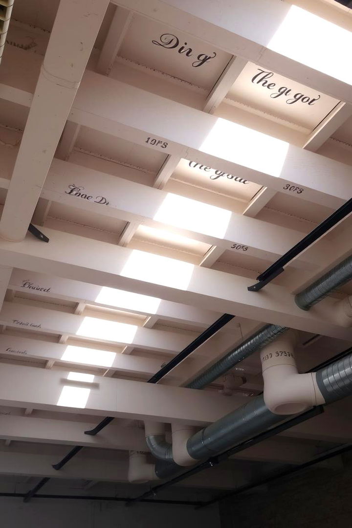 Industrial Accented Ceilings - 22 Industrial Decor Ideas