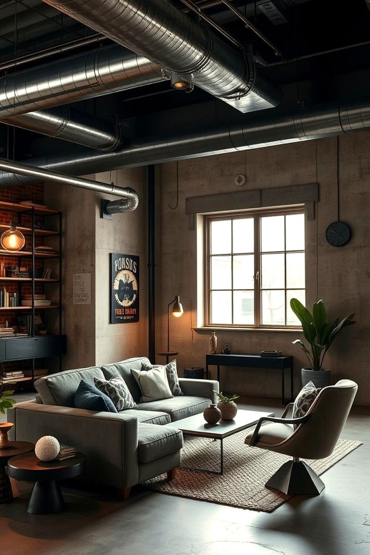 Industrial Accents That Impress - 22 Loft-style Living Room Ideas