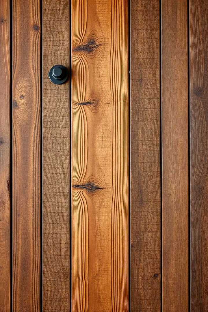Industrial Accents with Reclaimed Wood Details - 22 Industrial Bathroom Ideas