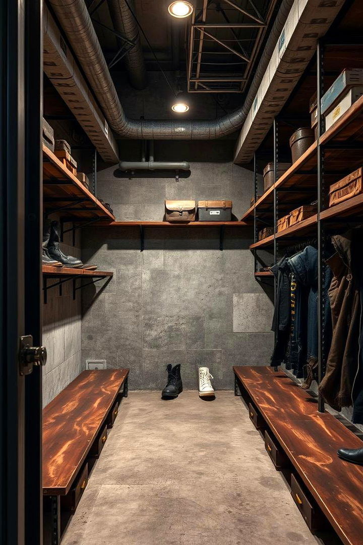 Industrial Boot Room Style - 22 Boot Room Ideas