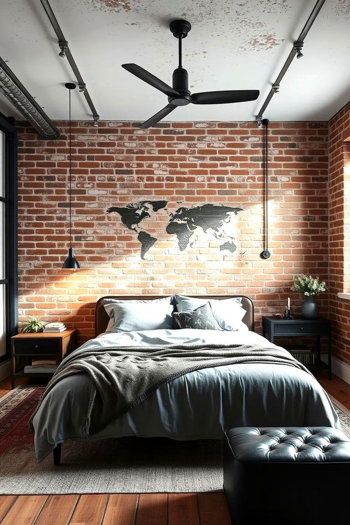 Industrial Chic - 22 Bedroom Ideas For Couples