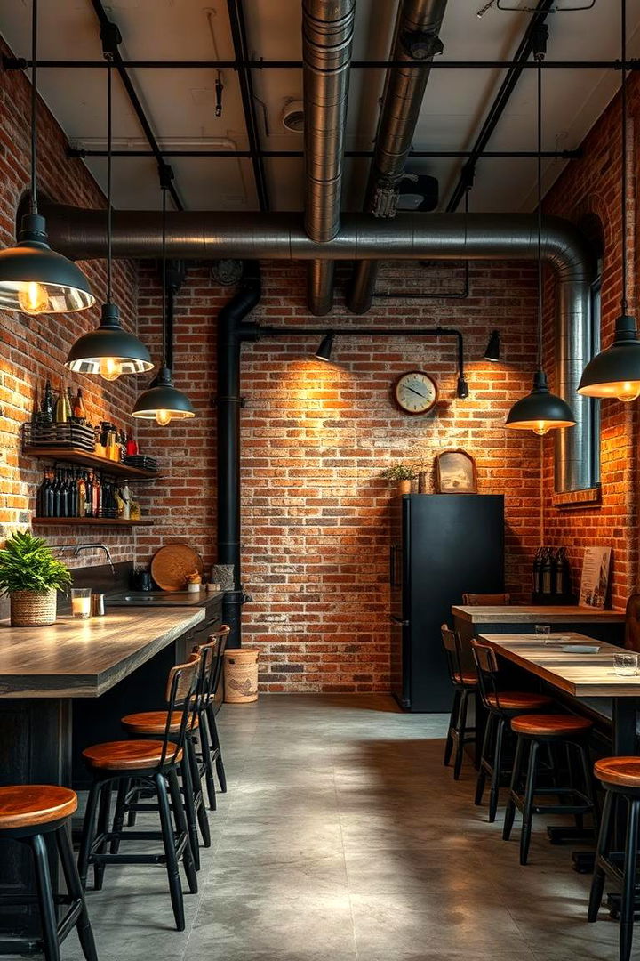 Industrial Chic Aesthetic - 22 Kitchen Diner Ideas