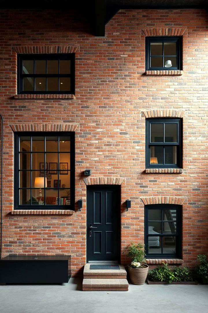 Industrial Chic Aesthetics - 22 Houses With Black Windows