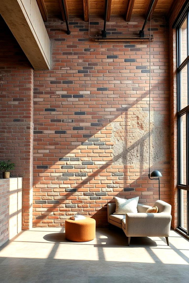 Industrial Chic Brick Design - 22 Brick Wallpaper Ideas
