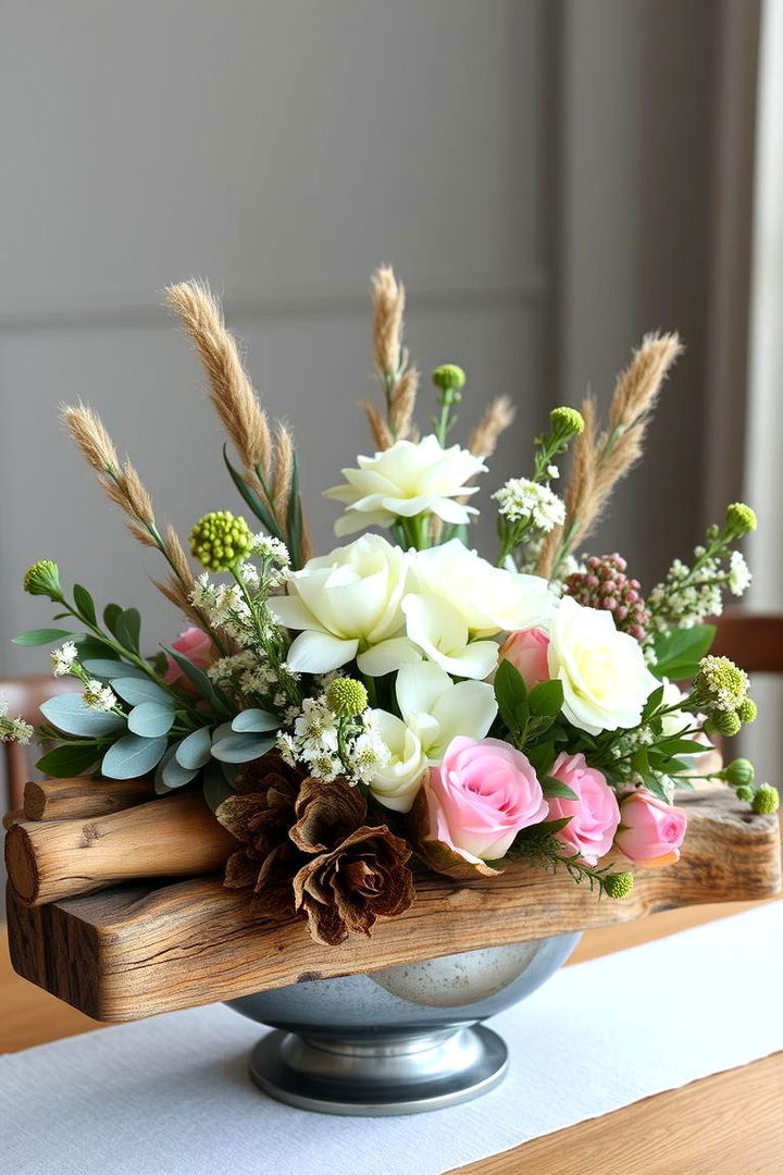 Industrial Chic Decor - 22 Rehearsal Dinner Centerpiece Ideas