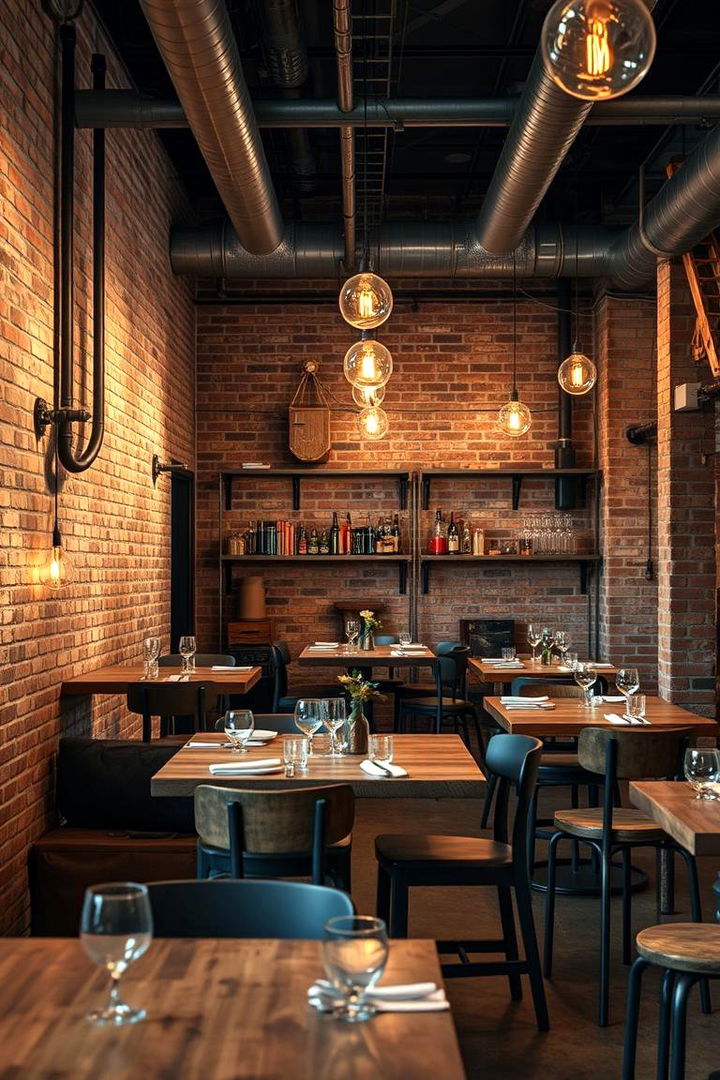 Industrial Chic Dining - 22 Dining Room Design Ideas