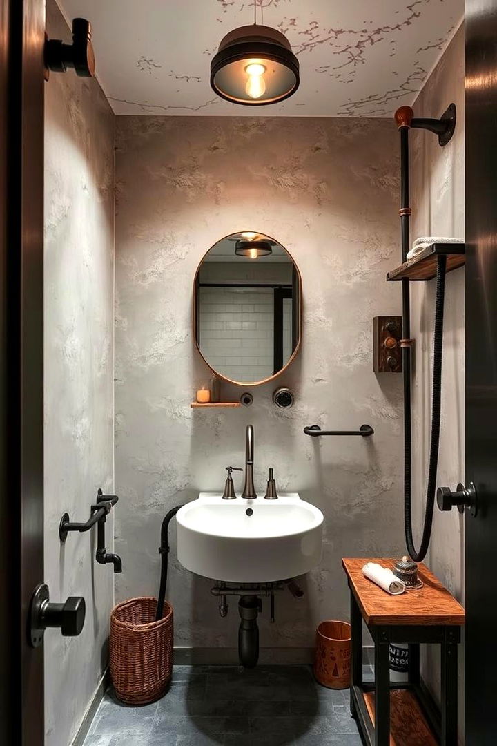 Industrial Chic Ensuite - 22 Ensuite Bathroom Ideas