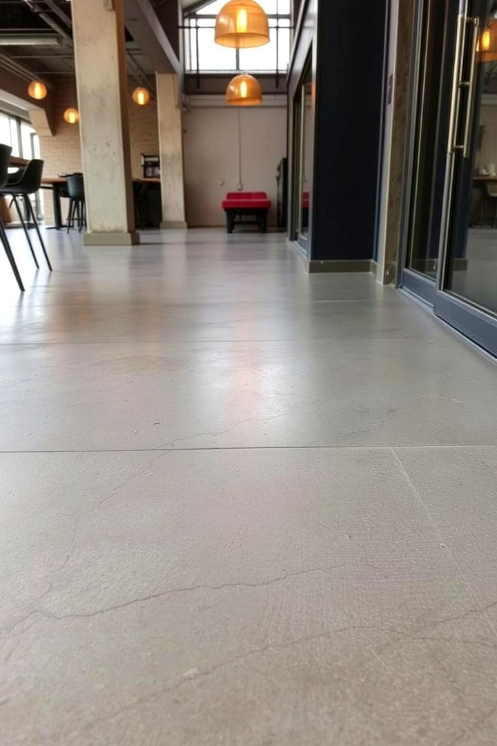 Industrial Chic Finishes - 22 Concrete Floor Design Ideas
