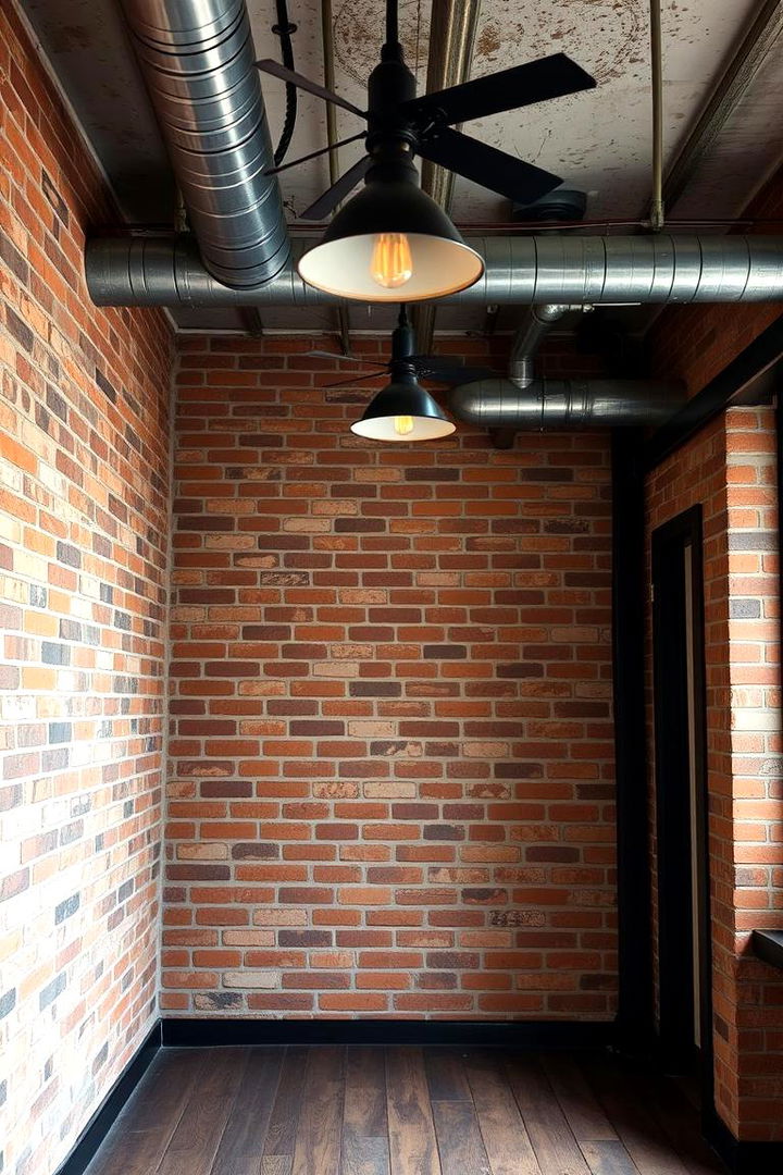 Industrial Chic Hideaway - 22 Black Man Cave Ideas