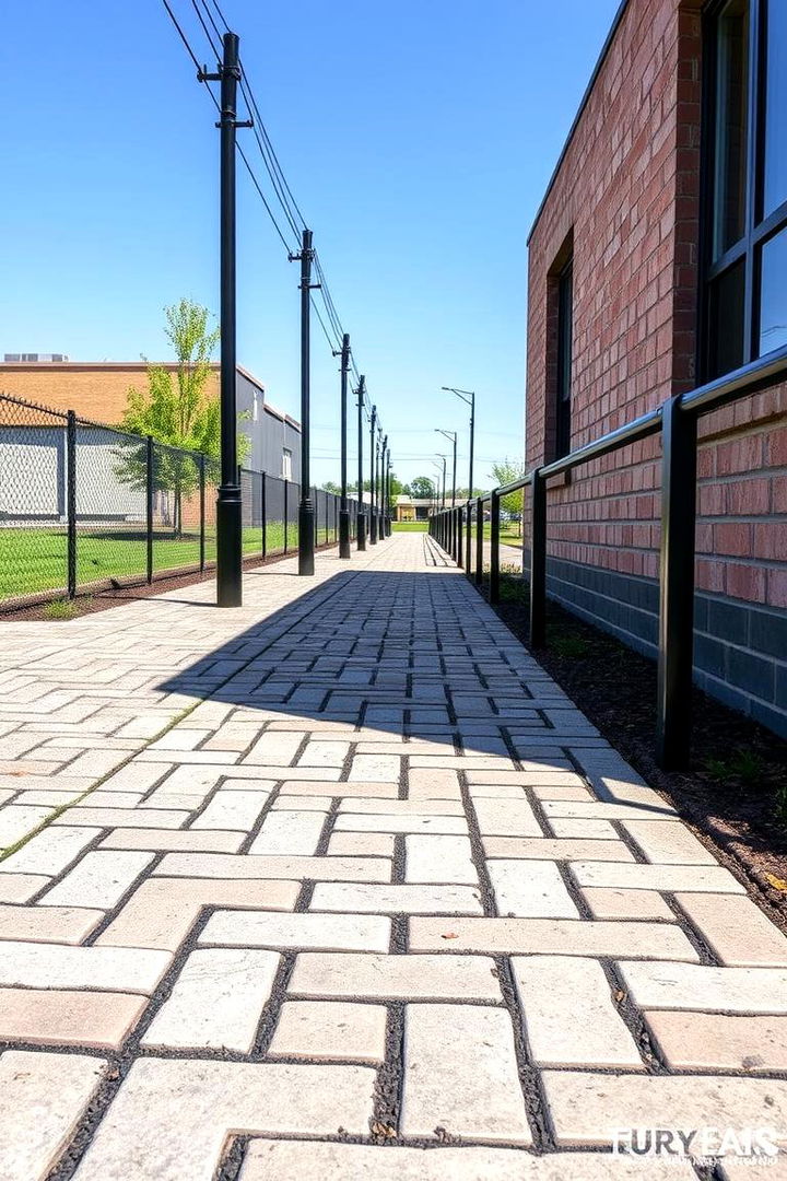 Industrial Chic Inspiration - 22 Paver Walkway Ideas