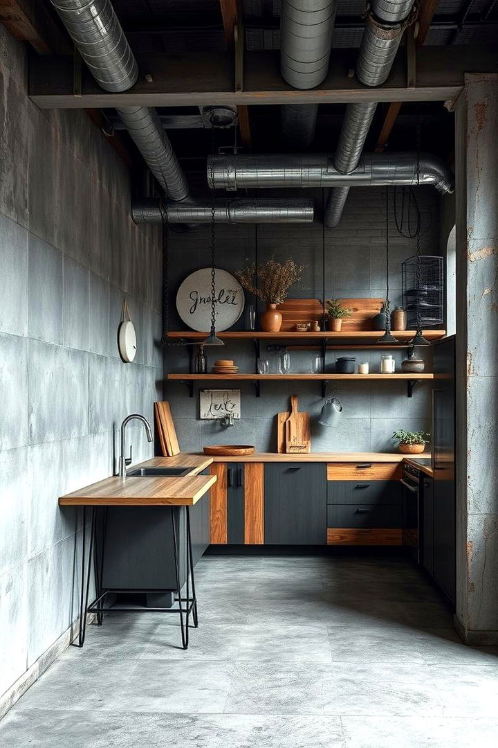 Industrial Chic Makeover - 22 Kitchen Corner Ideas