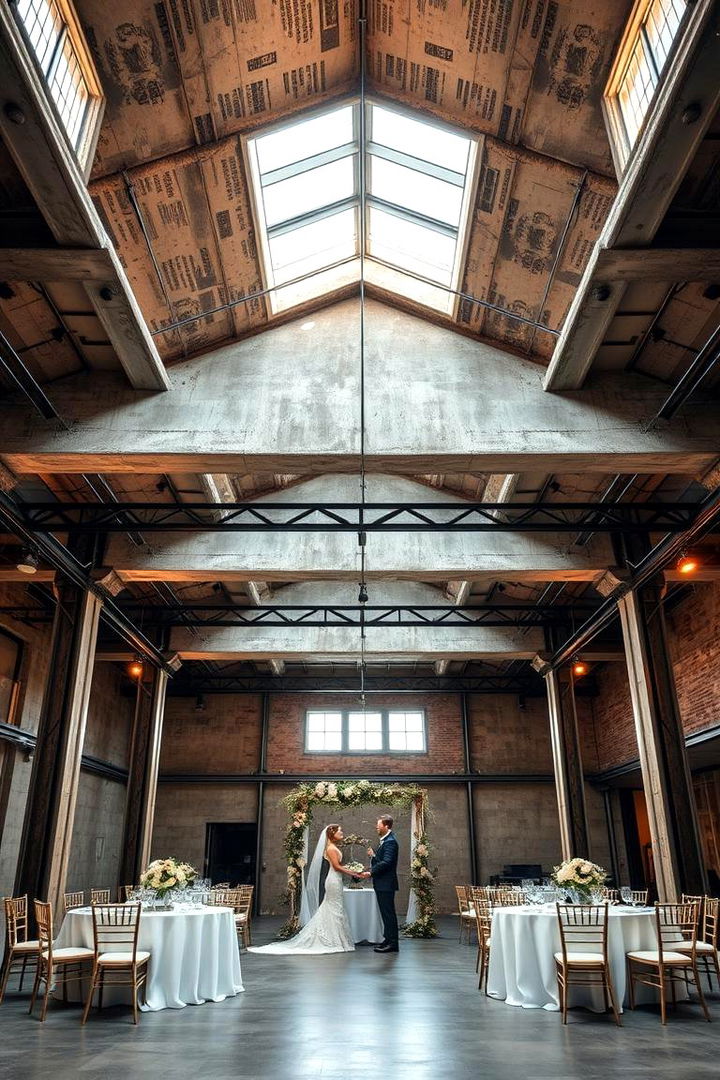 Industrial Chic Space - 22 Wedding Venue Ideas