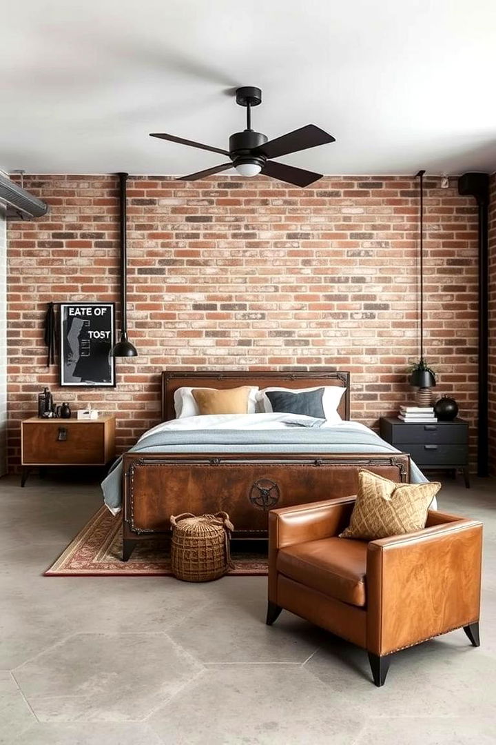 Industrial Edge Bedroom - 22 Dreamy Bedroom Design Ideas
