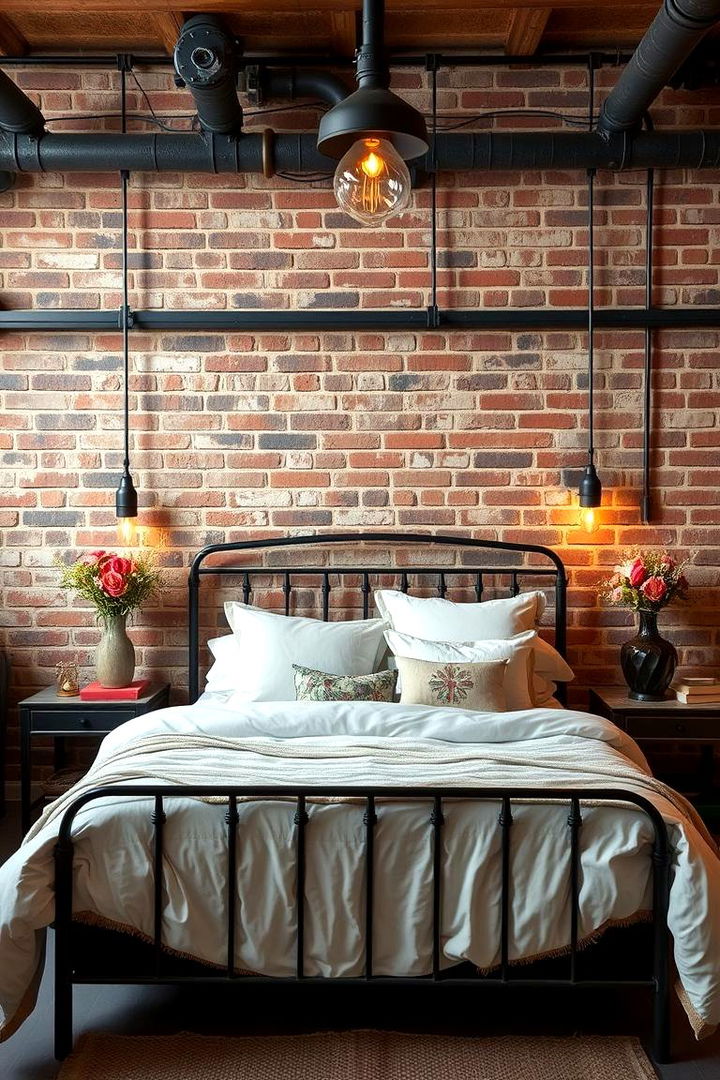 Industrial Edge for a Feminine Twist - 22 Bedroom Ideas for Women