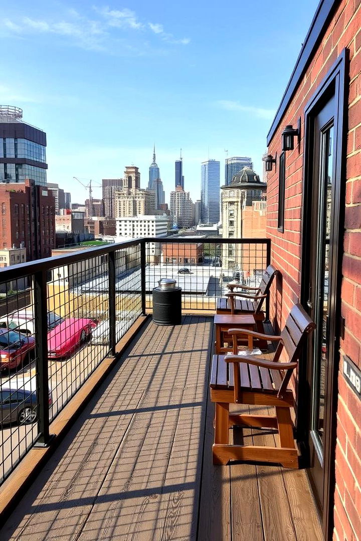 Industrial Fusion Hog Wire - 22 Hog Wire Deck Railing Ideas