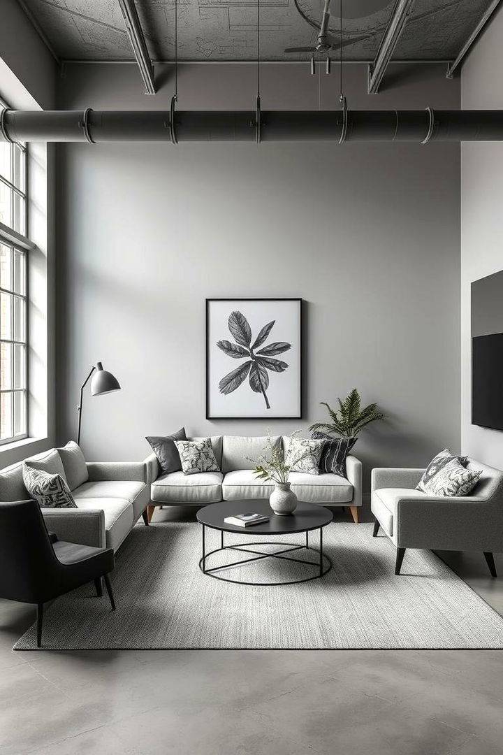 Industrial Grey Coolness - 22 Boys Room Paint Ideas