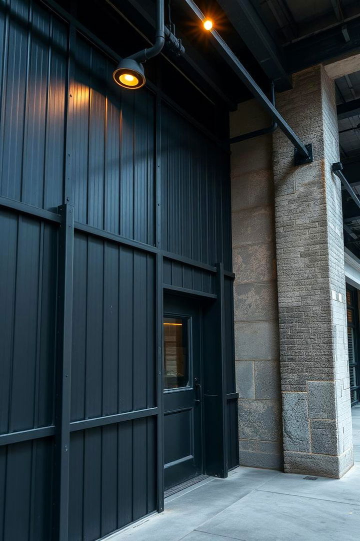 Industrial Inspired Aesthetics - 22 Dark Grey House Exterior Ideas