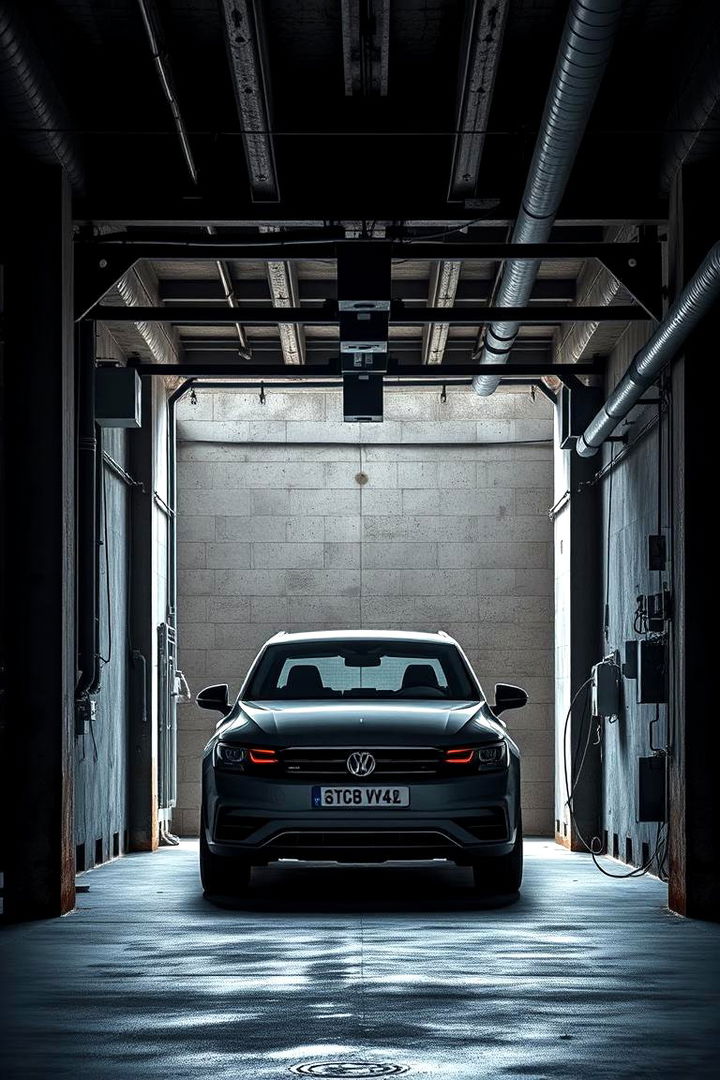 Industrial Inspired Car Porch - 22 Car Porch Design Ideas
