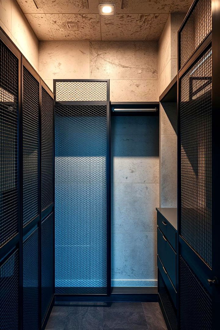 Industrial Mesh Inspiration - 22 closet curtain ideas