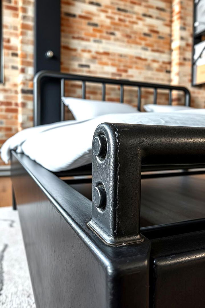 Industrial Metal Design Bed - 22 Unique Bed Design Ideas