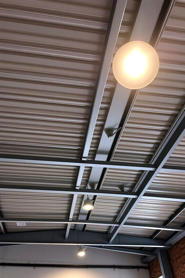 Industrial Metal Detailing - 22 Shed Ceiling Ideas