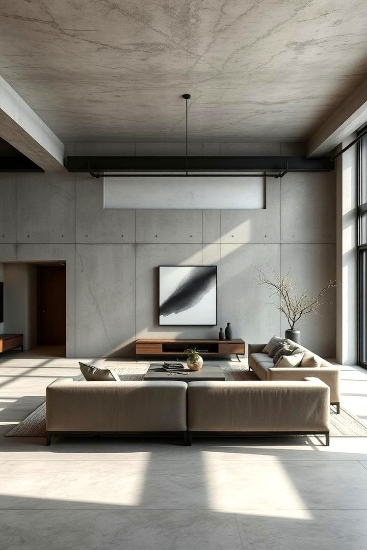 Industrial Minimalism Redefined - 22 Mens Living Room Ideas
