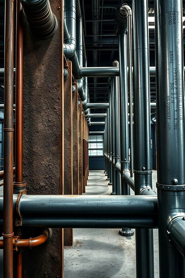 Industrial Pipe Structures - 22 Room Divider Ideas