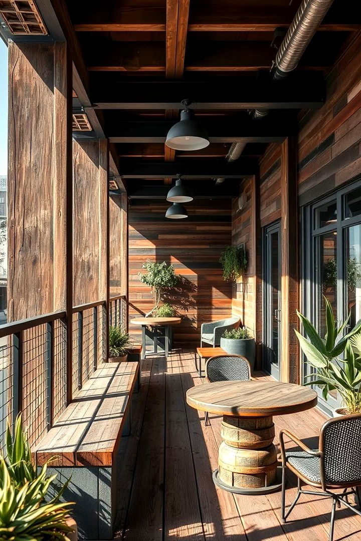 Industrial Reclaimed Finishes - 22 Patio Flooring Ideas