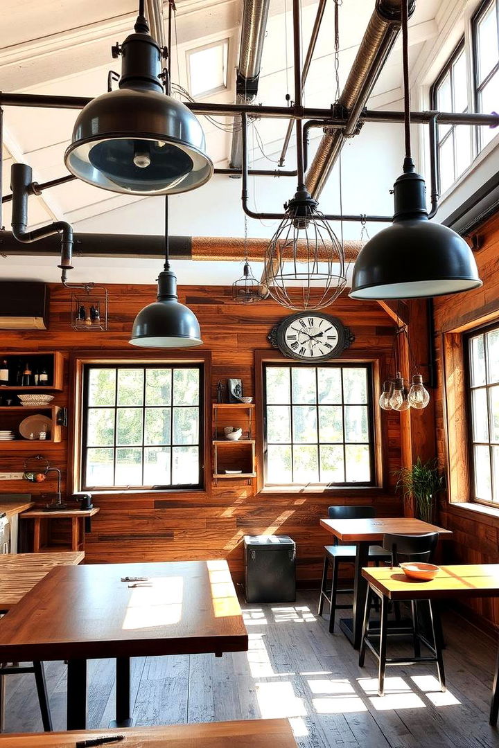 Industrial Rustic Fusion Elements - 22 Rustic Sunroom Ideas