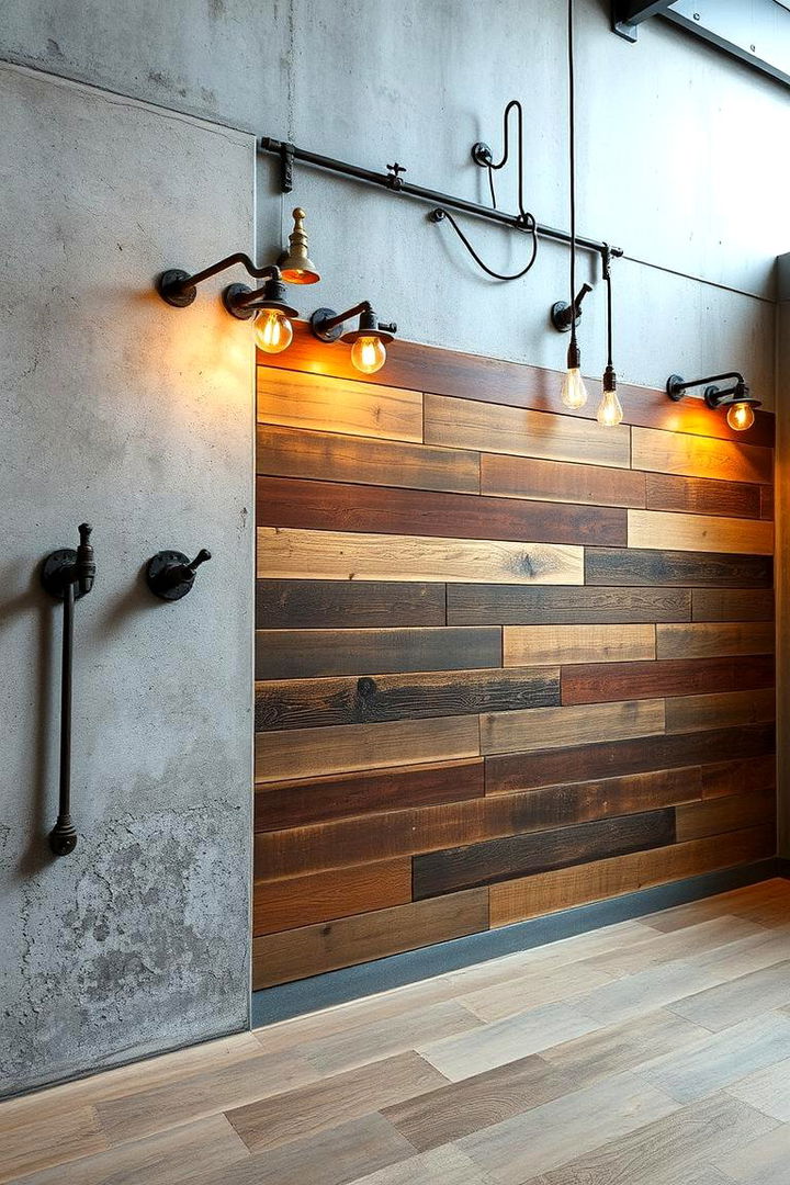 Industrial Rustic Fusion Gun Wall - 22 Gun Wall Ideas