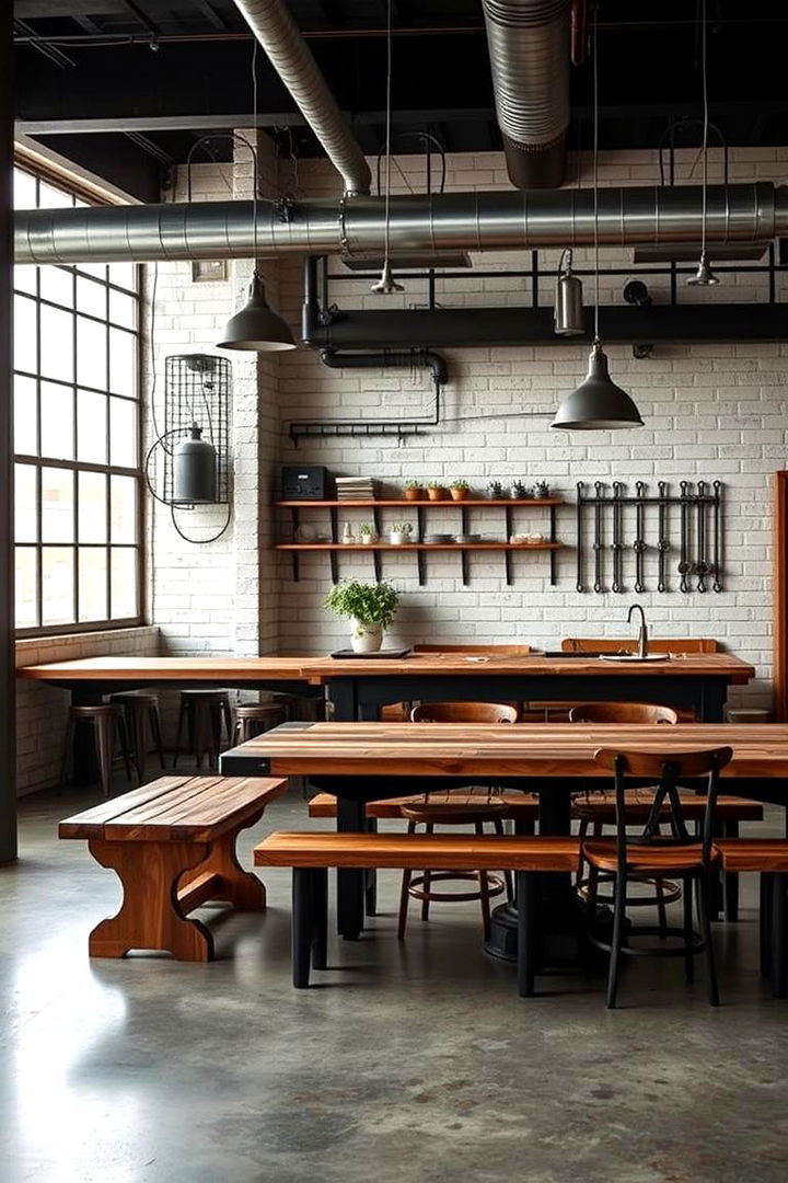 Industrial Rustic Hybrid - 22 Rustic Home Office Ideas