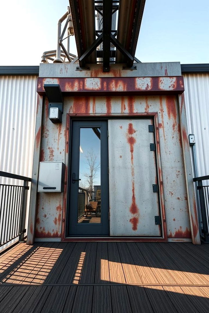 Industrial Style Fascia - 22 Deck Fascia Ideas