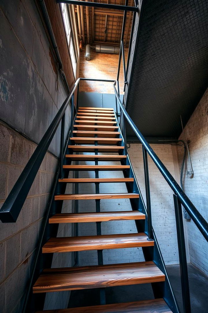 Industrial Style Staircases - 22 Modern Staircases