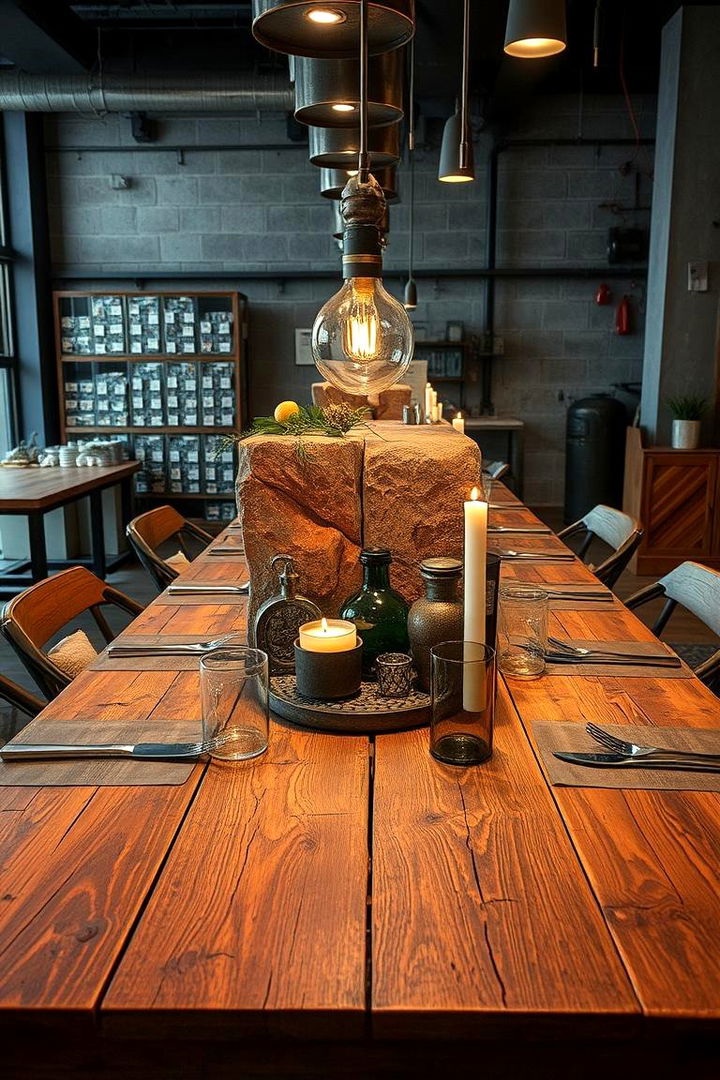 Industrial Urban Vibe - 22 Table Setting Ideas