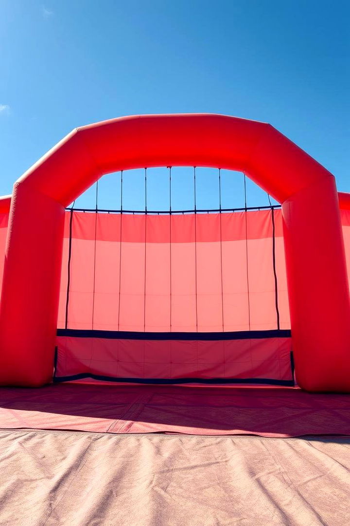 Inflatable Safety Barrier - 22 Temporary Fence Ideas