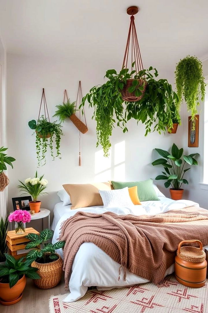 Infuse Botanical Elements Throughout - 22 Cottagecore Bedroom Ideas