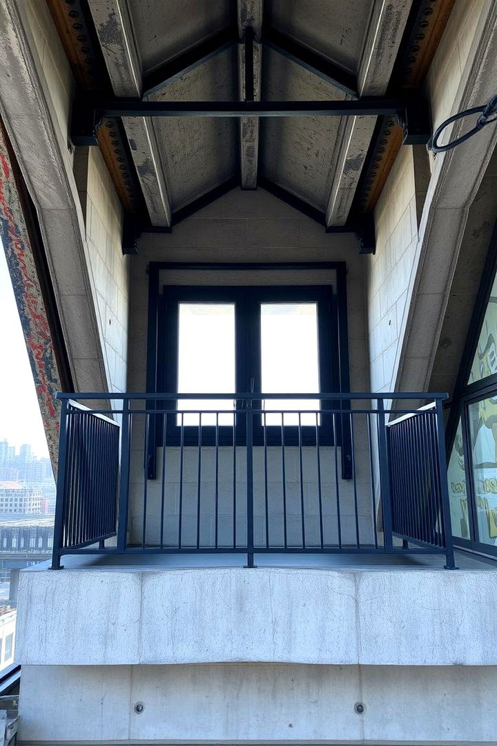 Infusing Industrial Elements for a Modern Edge - 22 Dormer Balcony Ideas