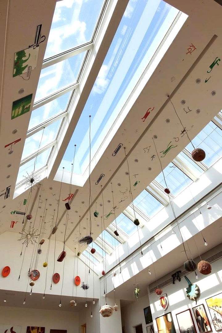 Innovative Ceiling Design - 22 Art Room Ideas
