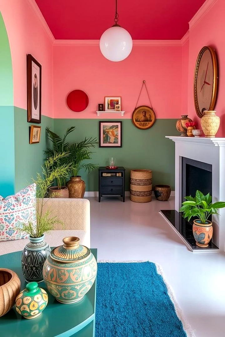 Innovative Color Balancing and Contrast - 22 Mid-Century Modern Living Room Ideas