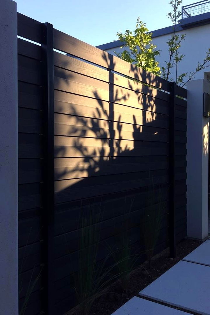 Innovative Contemporary Shadow Fence - 22 Privacy Fence Ideas