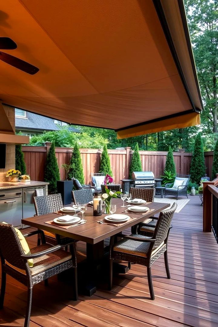 Innovative Dining Spaces - 22 Outdoor Kitchen on Deck