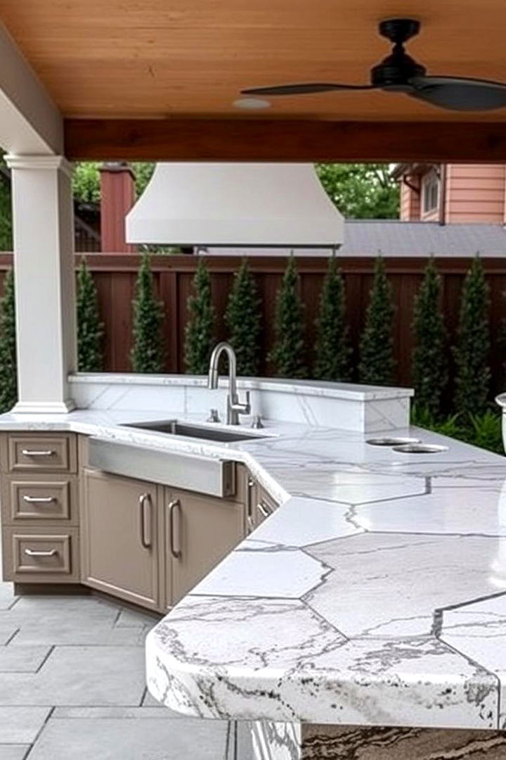 Innovative Edge Designs - 22 Outdoor Kitchen Countertop Ideas