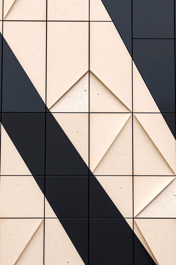 Innovative Facade Patterns - 22 beige and black house exterior ideas